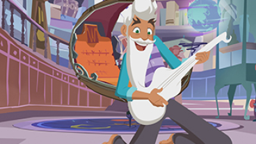 Blue Moon over Argentina